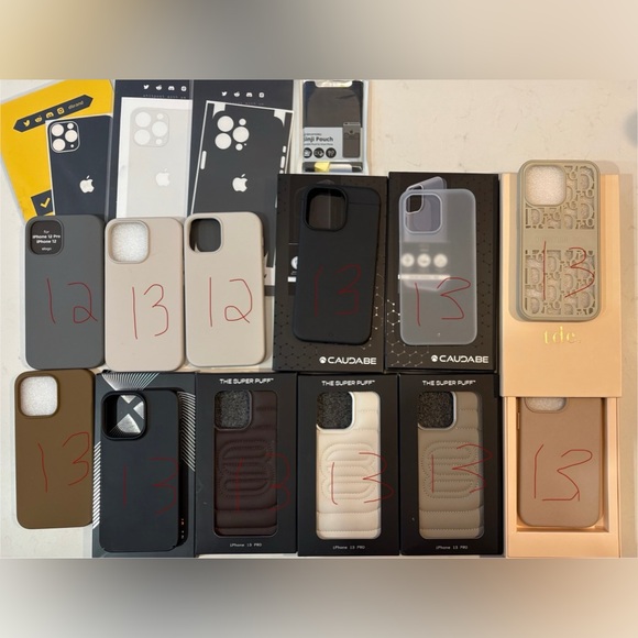 12 iphone cases bundle for IPhone 13 pro and iPhone 12 new + preloved - Picture 2 of 7